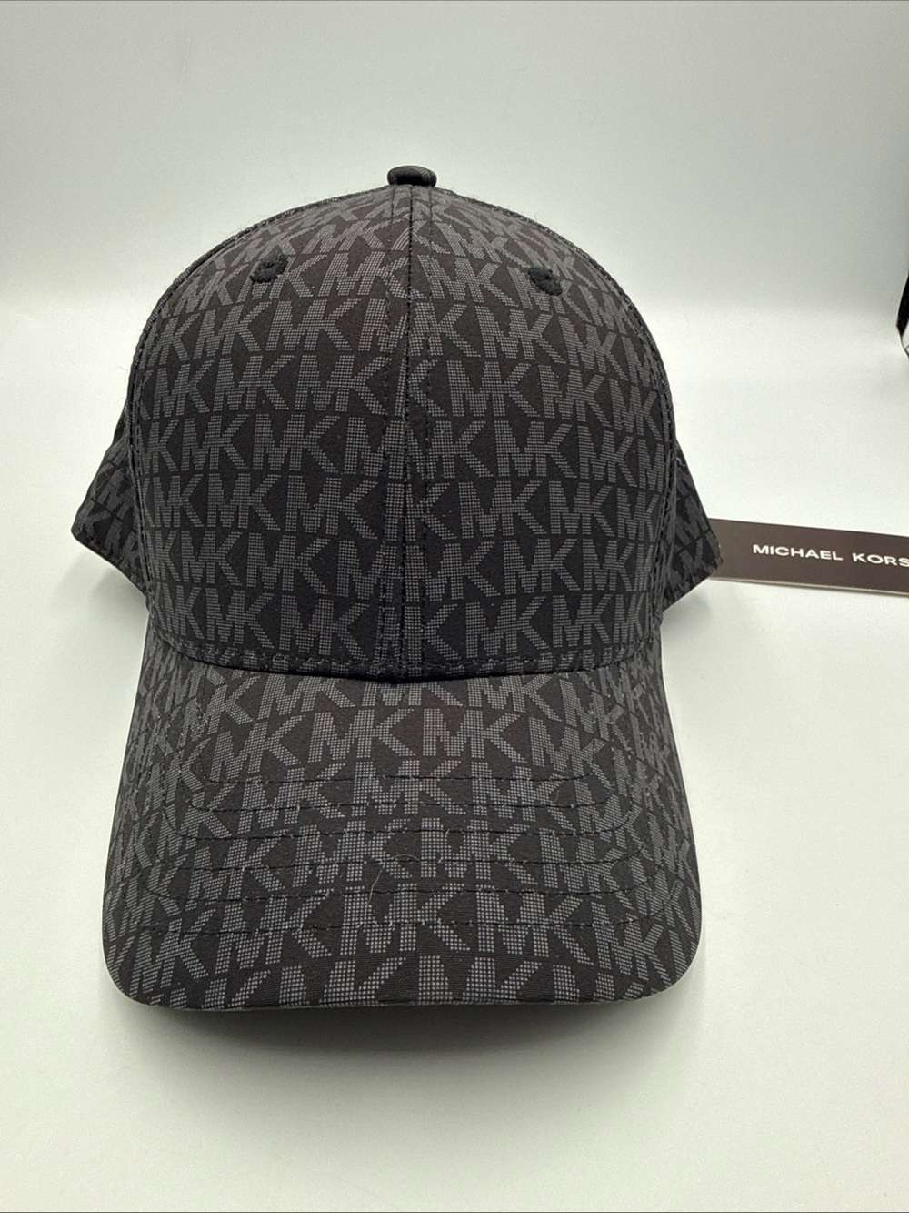 Michael Kors Unisex Black MK Logo Baseball Cap